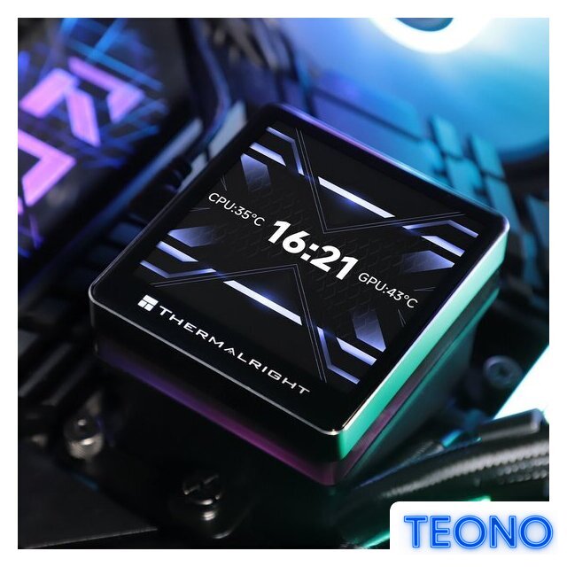 Система жидкостного охлаждения для процессора Thermalright Grand Vision 240 ARGB (черный) - Изображение №8 — Интернет-магазин Teono.by