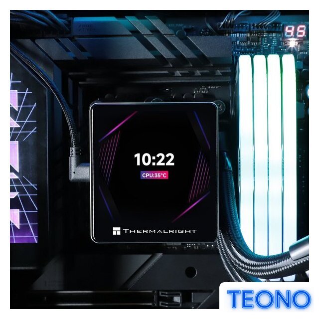 Система жидкостного охлаждения для процессора Thermalright Grand Vision 240 ARGB (черный) - Изображение №9 — Интернет-магазин Teono.by