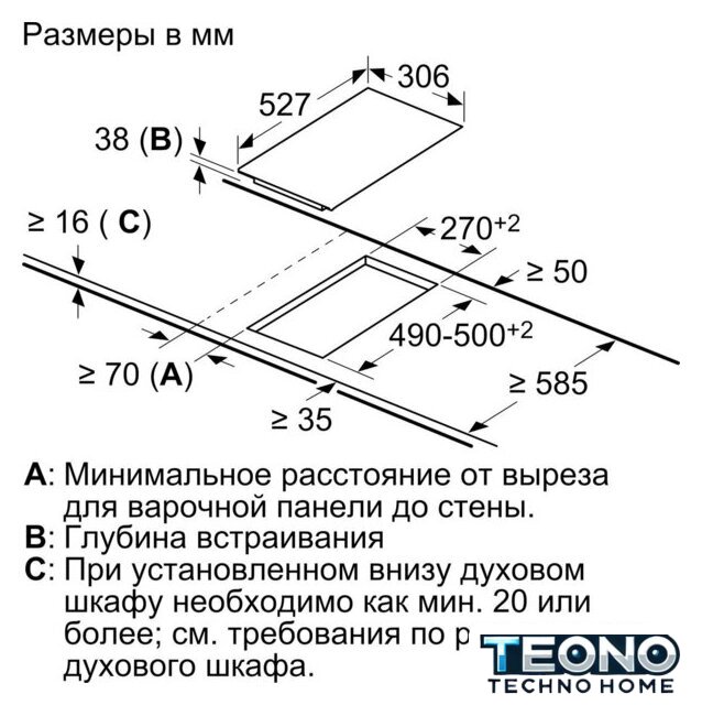 Варочная панель Bosch PKF375FP2E - Изображение №5 — Интернет-магазин Teono.by
