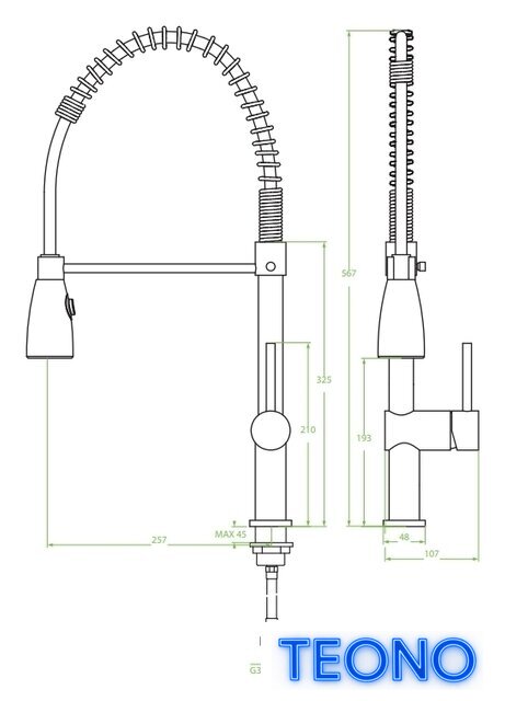 Смеситель Laveo Rhea BLD 06SD - Изображение №2 — Интернет-магазин Teono.by