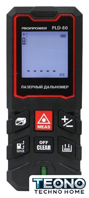 Лазерный дальномер Profipower PLD-80 - Изображение №2 — Интернет-магазин Teono.by