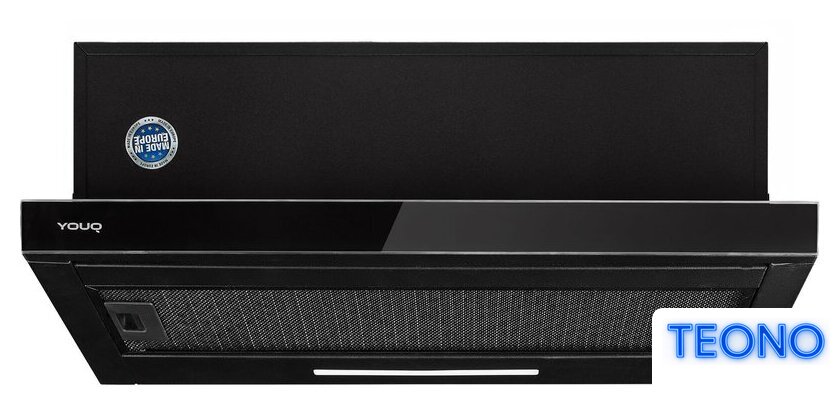 Кухонная вытяжка YOUQ Amai BT 1080 B 60 BL (черный) - Изображение №2 — Интернет-магазин Teono.by