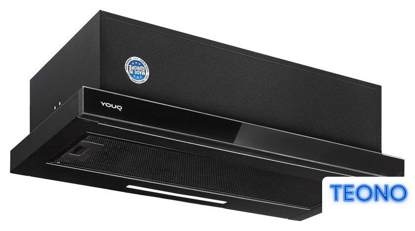 Кухонная вытяжка YOUQ Amai BT 1080 B 60 BL (черный) - Изображение №1 — Интернет-магазин Teono.by