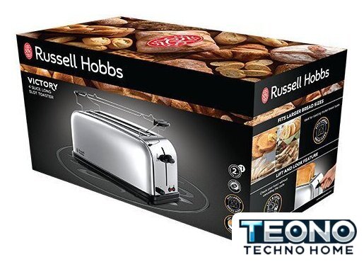 Тостер Russell Hobbs Victory 4 Slice Long Slot 23520-56 - Изображение №2 — Интернет-магазин Teono.by