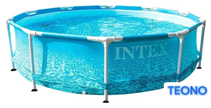 Каркасный бассейн Intex Metal Frame Beachside 28208 (305х76) - Изображение №1 — Интернет-магазин Teono.by