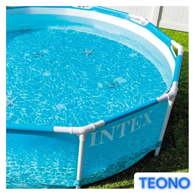 Каркасный бассейн Intex Metal Frame Beachside 28208 (305х76) - Изображение №3 — Интернет-магазин Teono.by
