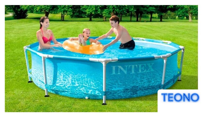 Каркасный бассейн Intex Metal Frame Beachside 28208 (305х76) - Изображение №2 — Интернет-магазин Teono.by