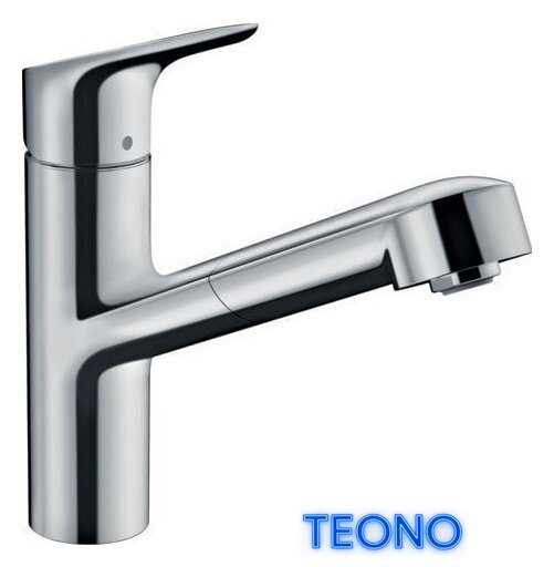 Смеситель Hansgrohe Focus M43 71842000 (хром) - Изображение №1 — Интернет-магазин Teono.by