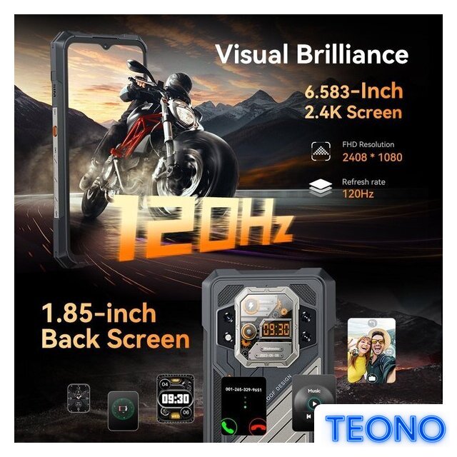 Телефон Cubot KingKong X 16GB/512GB (черный) - Изображение №5 — Интернет-магазин Teono.by