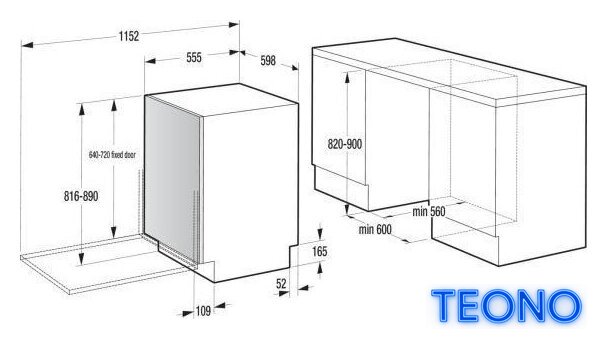 Встраиваемая посудомоечная машина Gorenje GV673D63 - Изображение №5 — Интернет-магазин Teono.by
