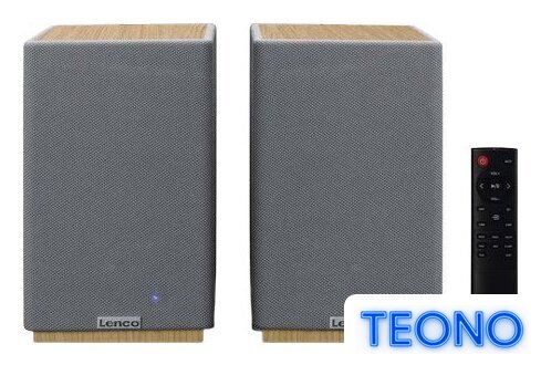 Полочная акустика Lenco SPB-241WDGY - Изображение №1 — Интернет-магазин Teono.by