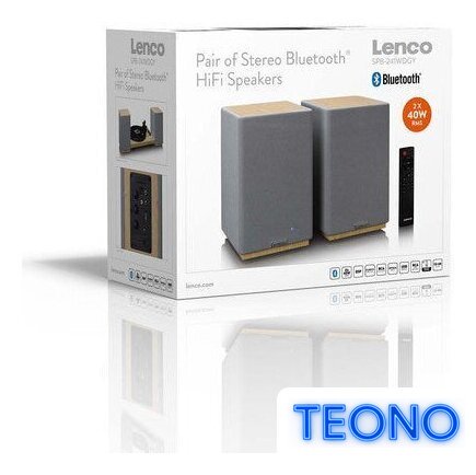 Полочная акустика Lenco SPB-241WDGY - Изображение №8 — Интернет-магазин Teono.by