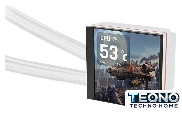Система жидкостного охлаждения для процессора Thermaltake MAGFloe 420 Ultra ARGB Sync Snow Edition CL-W452-PL14SW-A - Изображение №2 — Интернет-магазин Teono.by