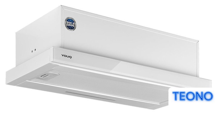 Кухонная вытяжка YOUQ Amai BT 1080 B 60 WH (белый) - Изображение №1 — Интернет-магазин Teono.by