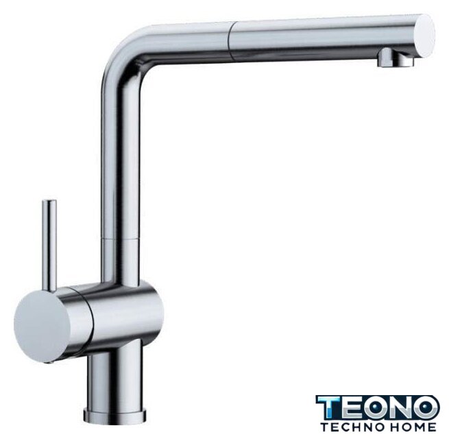 Смеситель Blanco Linus-S Lever Left (нержавеющая сталь) - Изображение №1 — Интернет-магазин Teono.by