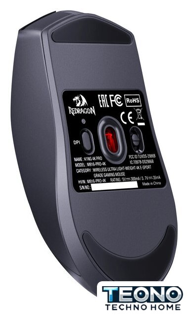 Игровая мышь Redragon K1ng 4K Pro (черный) - Изображение №6 — Интернет-магазин Teono.by