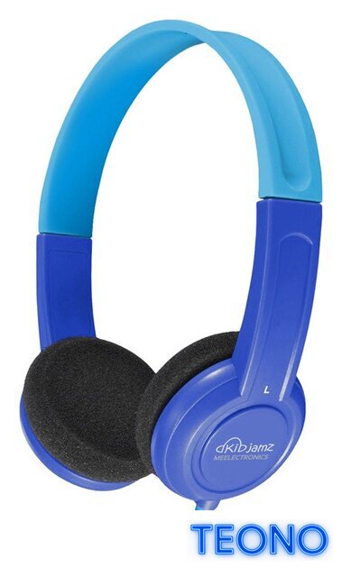 Наушники MEE audio KidJamz (синий/голубой) - Изображение №1 — Интернет-магазин Teono.by