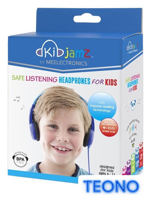 Наушники MEE audio KidJamz (синий/голубой) - Изображение №5 — Интернет-магазин Teono.by