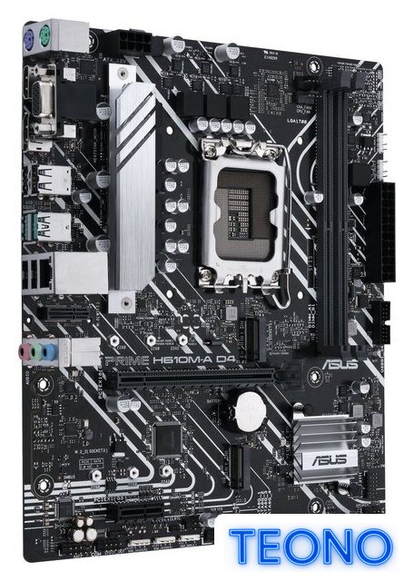 Материнская плата ASUS Prime H610M-A D4-CSM - Изображение №2 — Интернет-магазин Teono.by