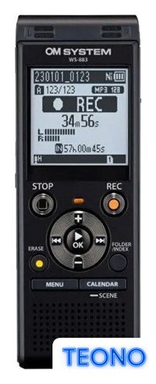 Диктофон Olympus WS-883 - Изображение №1 — Интернет-магазин Teono.by