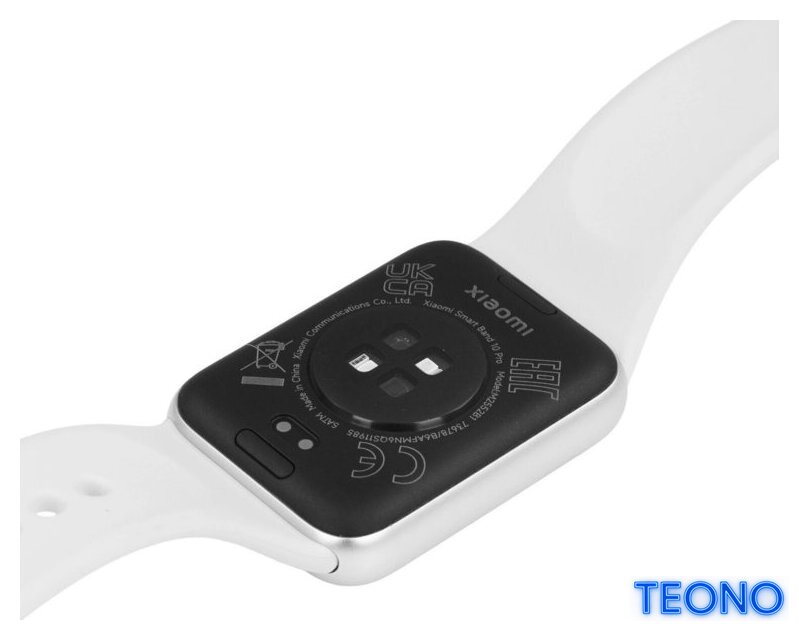Фитнес-браслет Xiaomi Smart Band 10 Pro M2552B1 (серебристый, со светло-серым силиконовым ремешком, международная версия) - Изображение №7 — Интернет-магазин Teono.by
