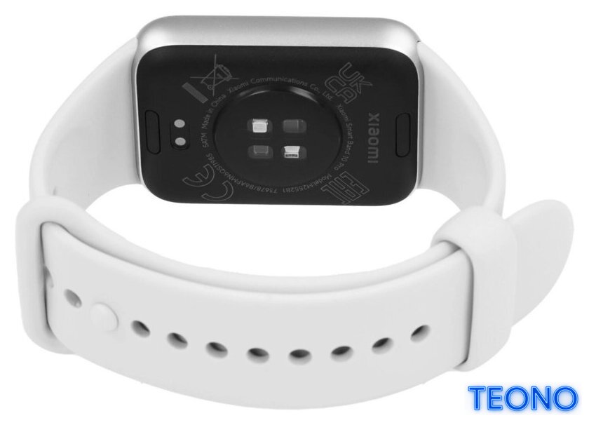 Фитнес-браслет Xiaomi Smart Band 10 Pro M2552B1 (серебристый, со светло-серым силиконовым ремешком, международная версия) - Изображение №6 — Интернет-магазин Teono.by