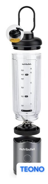 Портативный блендер NutriBullet Flex NBP013GM - Изображение №3 — Интернет-магазин Teono.by