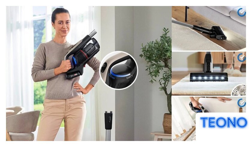 Пылесос Bosch Unlimited 9 BCS931GAC - Изображение №6 — Интернет-магазин Teono.by