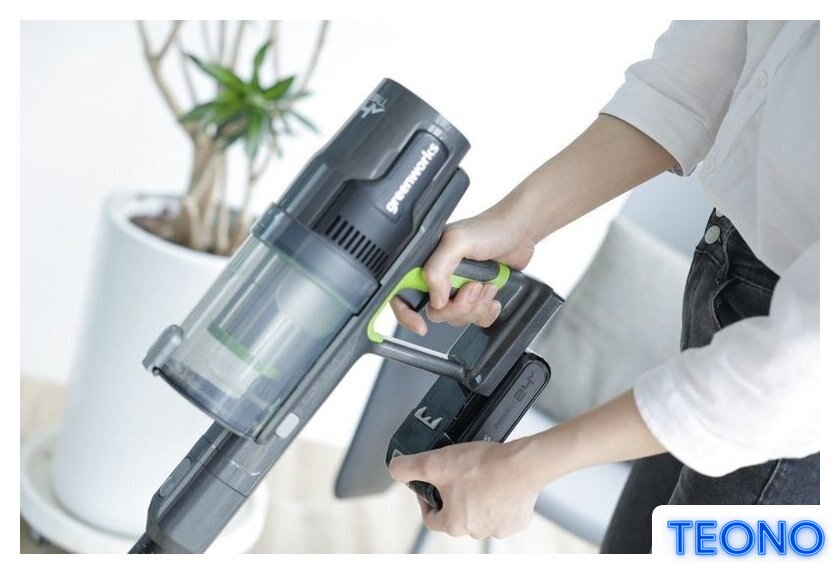 Пылесос Greenworks GD24SVK4 (с АКБ и ЗУ) - Изображение №5 — Интернет-магазин Teono.by