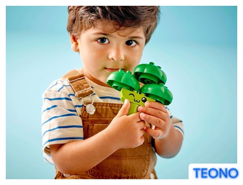Конструктор LEGO Duplo 10982 Трактор для перевозки овощей и фруктов - Изображение №6 — Интернет-магазин Teono.by