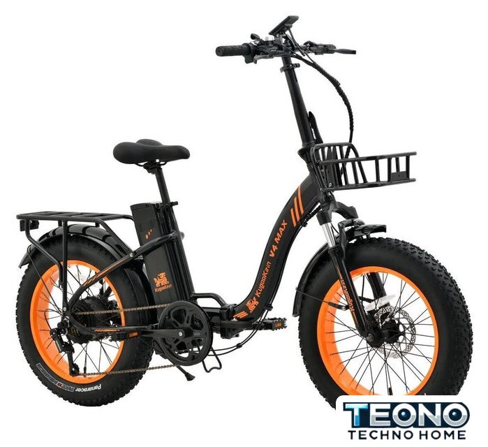 Электровелосипед Kugoo Kirin V4 Max - Изображение №4 — Интернет-магазин Teono.by