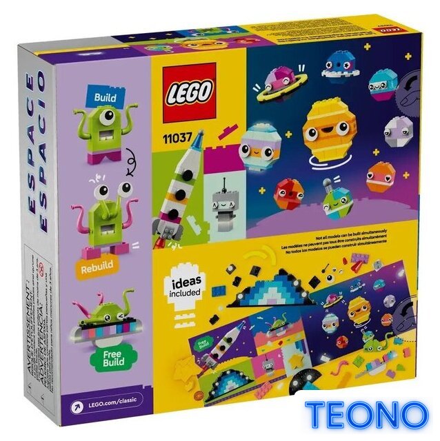 Конструктор LEGO Classic 11037 Креативные космические планеты - Изображение №12 — Интернет-магазин Teono.by