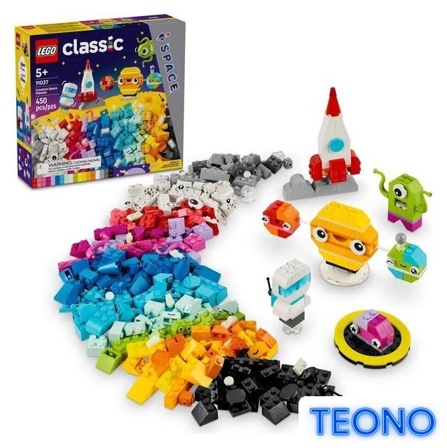 Конструктор LEGO Classic 11037 Креативные космические планеты - Изображение №2 — Интернет-магазин Teono.by