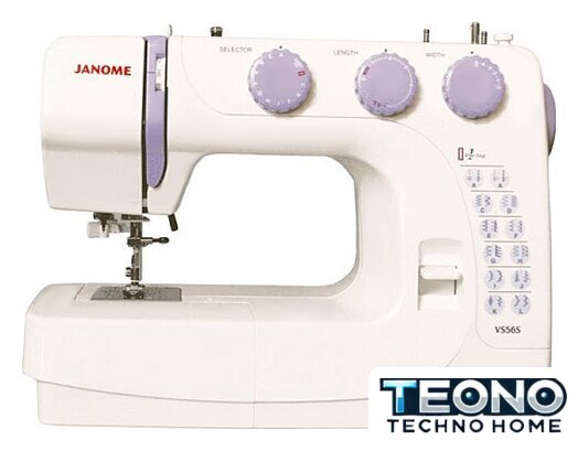 Электромеханическая швейная машина Janome VS 56S - Изображение №1 — Интернет-магазин Teono.by