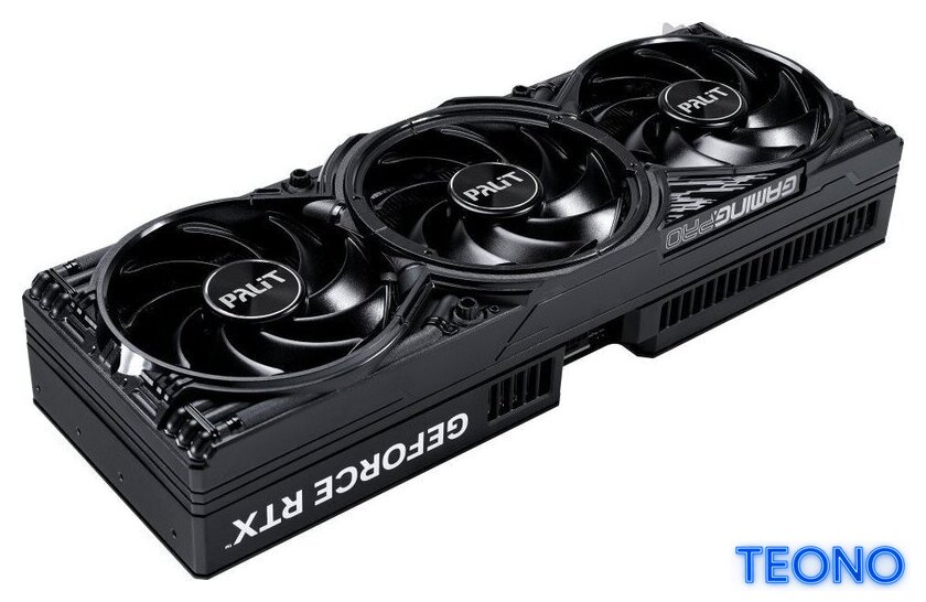 Видеокарта Palit GeForce RTX 5080 GamingPro OC V1 NE75080S19T2-GB2031Y - Изображение №3 — Интернет-магазин Teono.by