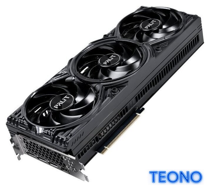 Видеокарта Palit GeForce RTX 5080 GamingPro OC V1 NE75080S19T2-GB2031Y - Изображение №2 — Интернет-магазин Teono.by