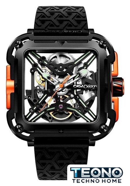 Наручные часы CIGA Design Series X Gorilla X011-BLOG-W25BK - Изображение №1 — Интернет-магазин Teono.by