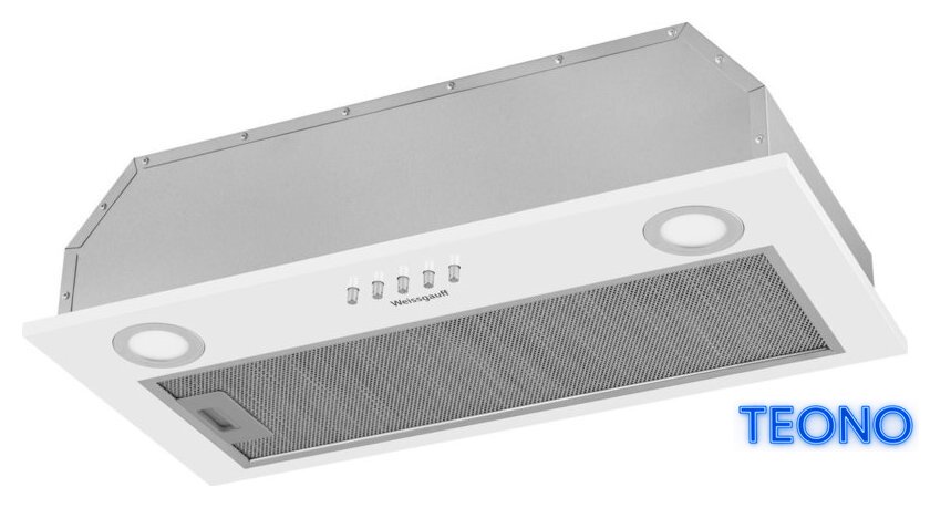 Кухонная вытяжка Weissgauff Box 600 White - Изображение №1 — Интернет-магазин Teono.by