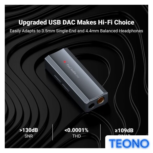 Портативный усилитель Fosi Audio DS2 2024 - Изображение №5 — Интернет-магазин Teono.by