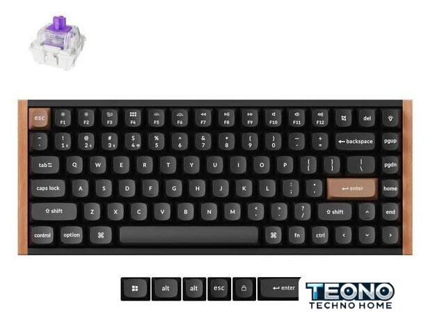 Клавиатура Keychron K2 HE Special Edition Black K2H-F1 (Nebula Magnetic) - Изображение №1 — Интернет-магазин Teono.by