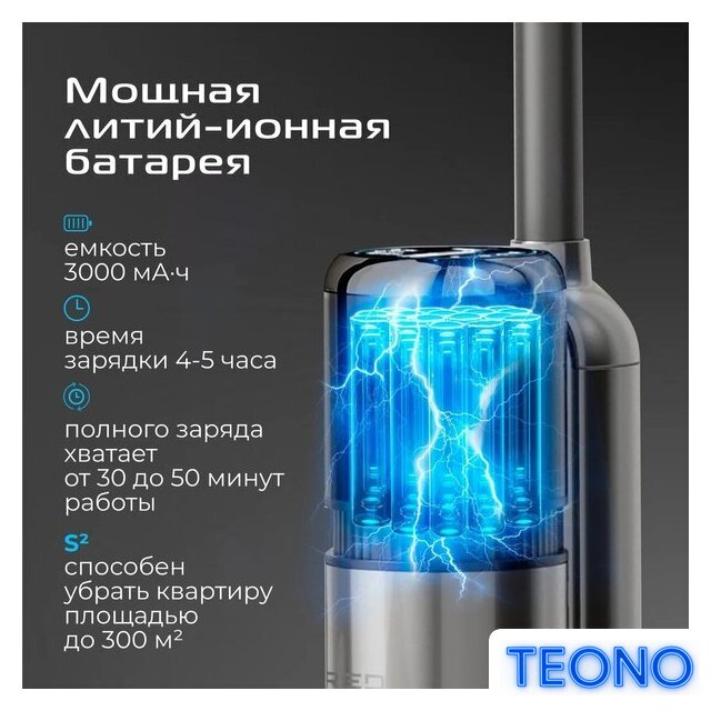 Вертикальный моющий пылесос RED Solution Aqua W3500 - Изображение №14 — Интернет-магазин Teono.by