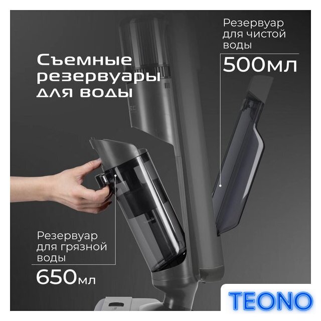 Вертикальный моющий пылесос RED Solution Aqua W3500 - Изображение №16 — Интернет-магазин Teono.by