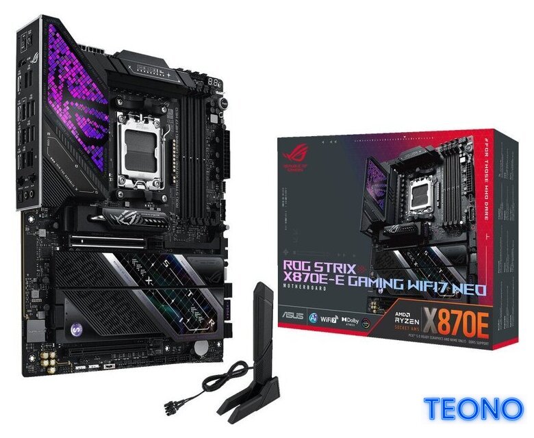 Материнская плата ASUS ROG Strix X870E-E Gaming WiFi7 Neo - Изображение №13 — Интернет-магазин Teono.by