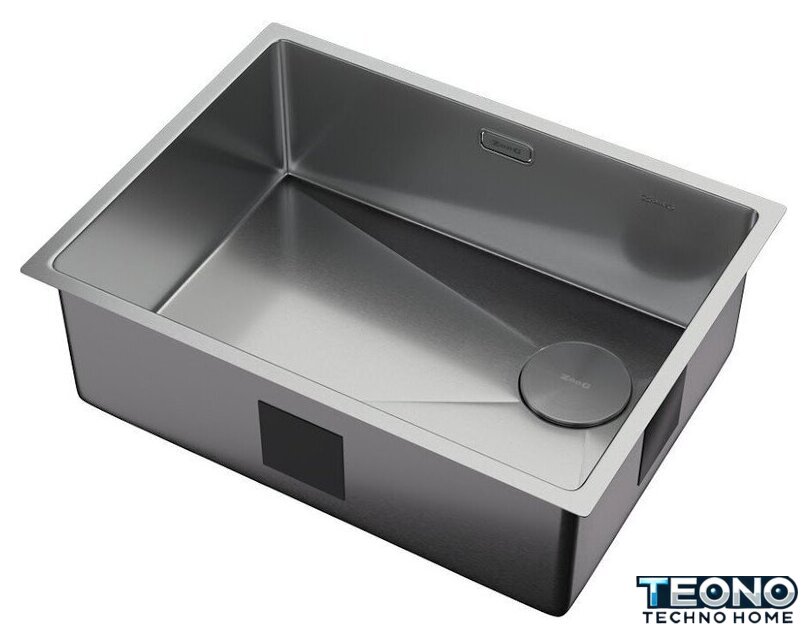 Кухонная мойка ZorG Zerox 59 U / IF Side SF Steel - Изображение №2 — Интернет-магазин Teono.by