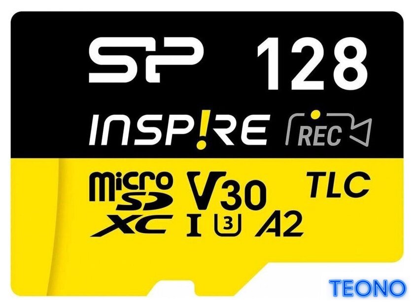 Карта памяти Silicon-Power Inspire microSDXC SP128GBSTXLA2V1N 128GB - Изображение №1 — Интернет-магазин Teono.by