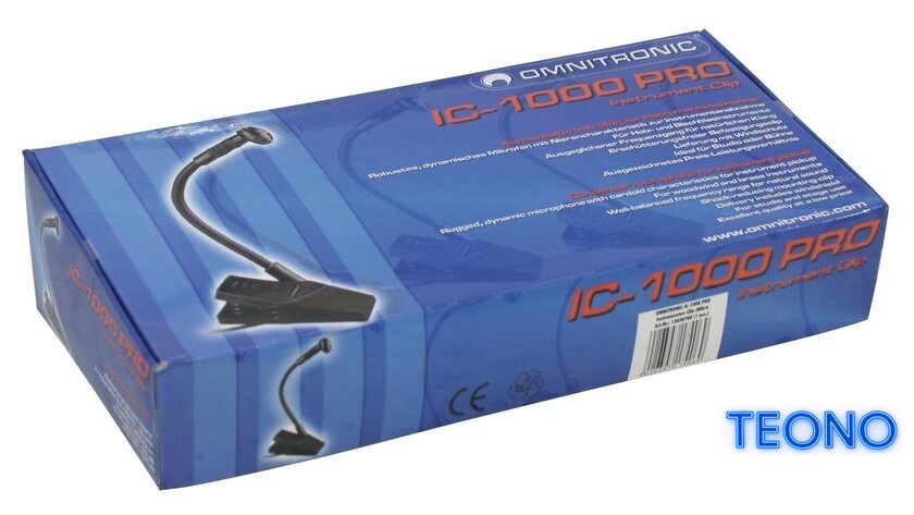 Проводной микрофон Omnitronic IC-1000 Pro - Изображение №4 — Интернет-магазин Teono.by