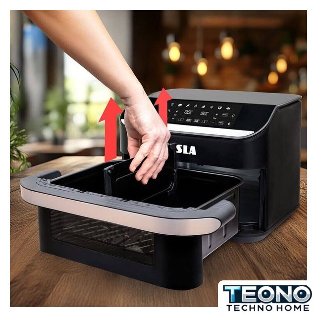 Аэрогриль (аэрофритюрница) Tesla Electronics AirCook FlexiZone Q570 XXL - Изображение №14 — Интернет-магазин Teono.by
