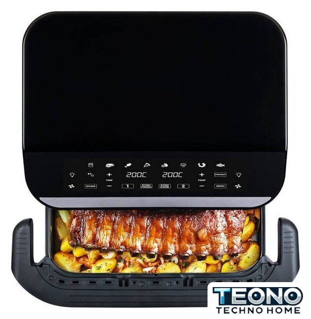 Аэрогриль (аэрофритюрница) Tesla Electronics AirCook FlexiZone Q570 XXL - Изображение №4 — Интернет-магазин Teono.by