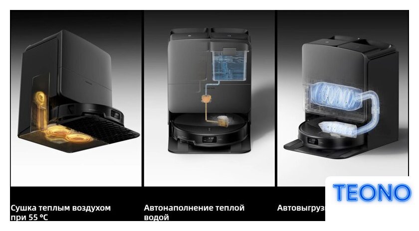 Робот-пылесос Roborock Saros 20 S2052-02 (черный) - Изображение №7 — Интернет-магазин Teono.by