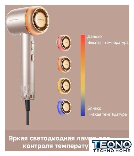 Фен Dreame Hairdryer Gusto AHG40A (розовый) - Изображение №10 — Интернет-магазин Teono.by